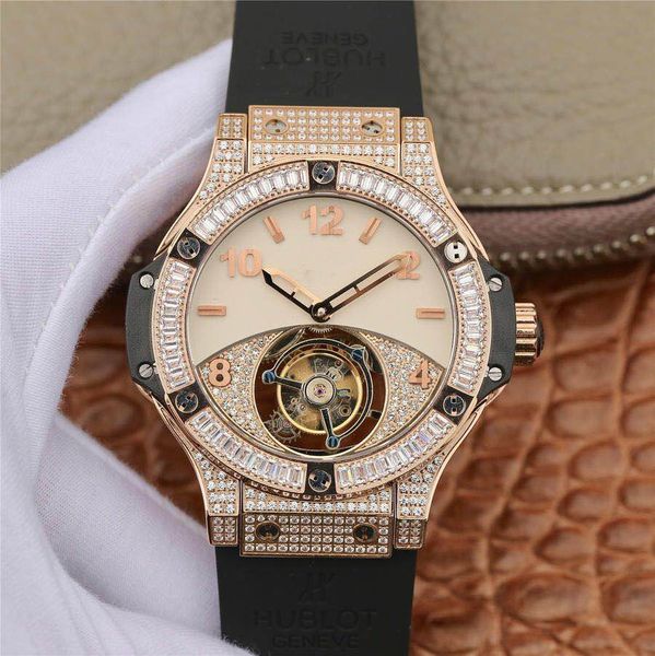 

equipped with manual continuously carved - class flywheel movement designer watches luxury mens watches diamond watch, Slivery;brown