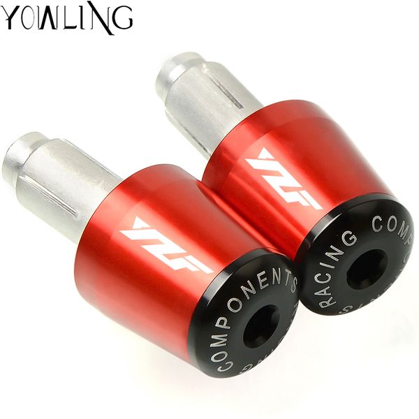 

for yamaha yzf r6 1999-2004 yzf r1 2002 2003 yzfr3 yzfr25 2015-2017 motorcycle cnc handlebar grips bar ends cap slider
