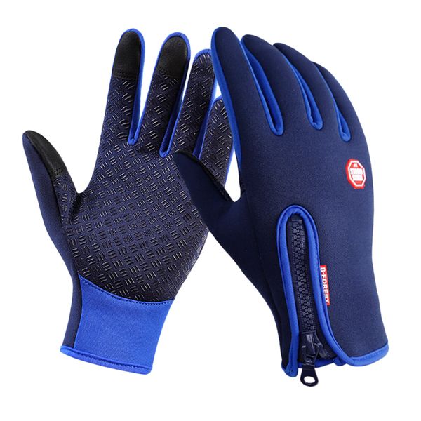 

winter cycling thermal gloves touch screen full finger windproof mitten