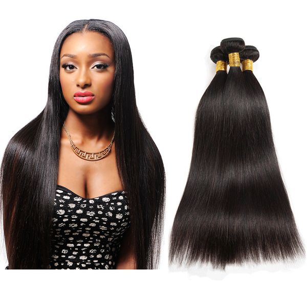 Viya 8a Malaysian Sliky Straight Hairstyle Weave Can Be Permed And