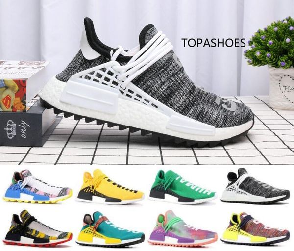 

designer races luxury shoes men 2019 pharrell williams nmd human race women wave runner running mens training high qualit chaussures sneaker