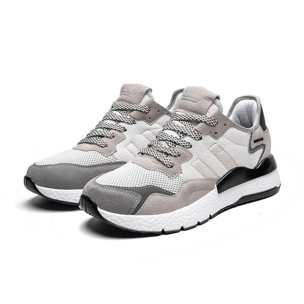 

2020 new style large size athletic shoes men's korean-style harajuku ulzzang retro running shoes versatile elevator l1912