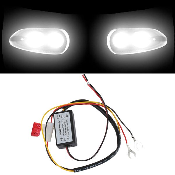 

car led daytime running light relay harness dimmer on/off 12-18v 5a auto drl controller fog light controller