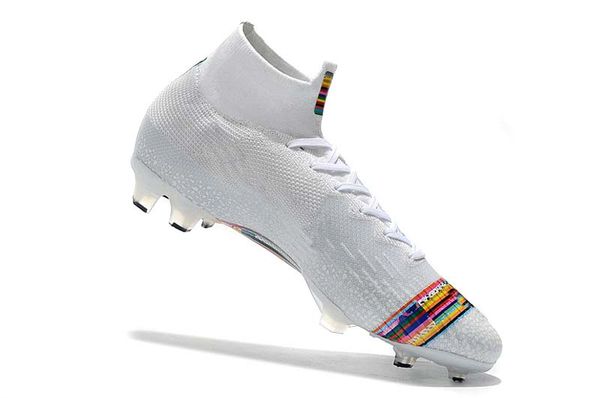 

2019 cr7 football boots colorful mercurial superfly vi 360 lvl up elite fg tf ic soccer shoes soccer cleats sneakers