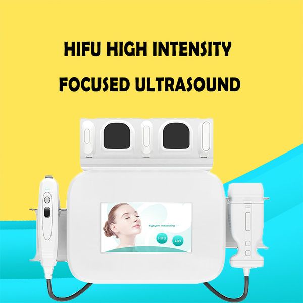 

2020 high tech equipment hifu liposonix 2 in 1 liposuction machine facial skin spa machine liposonic slimming hifu therapy ce/dhl