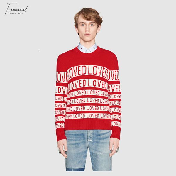 

designer woman sweaters jumper bts man sweaters autumn letter loved sweater casual plus size velvet runway sweater regular pullovers, White;black