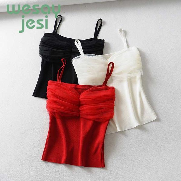 

women tank style short camis v-neck solid color spaghetti straps lace backless crop female chic blouses, White
