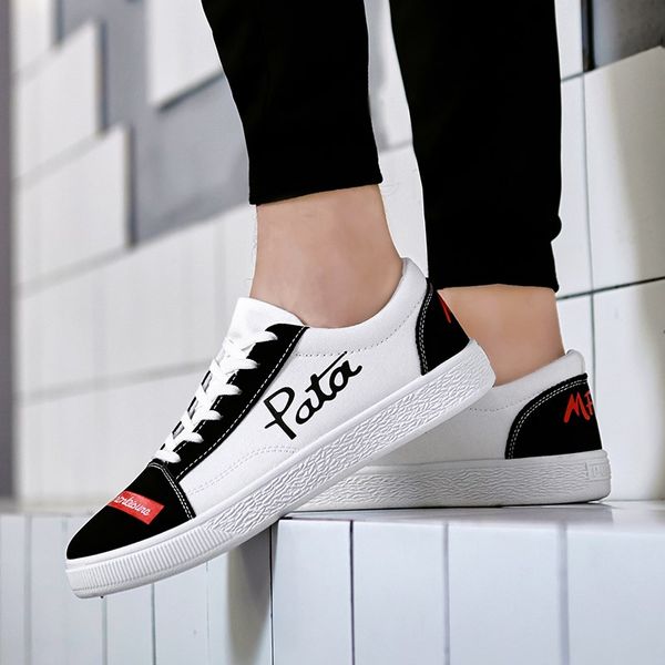 

classic og couple pata canva shoes flat shoes classic white black autumn walking luxury mens womens casual shoes
