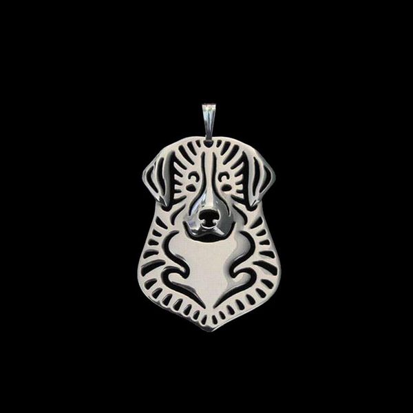 

2019 женские металлические подвески с животными и подвесками бернский зенненхунд, Black