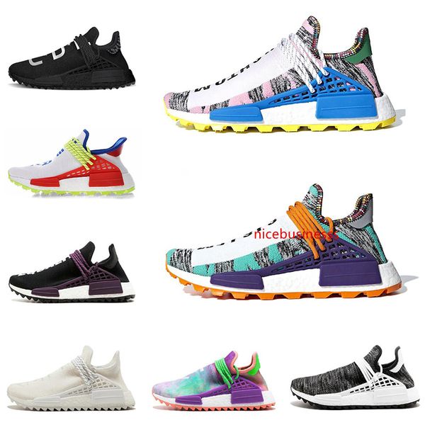 

different prices human race afro hu trial red green pharrell williams men running shoes black solar pack-2 women trainers sports sneaker
