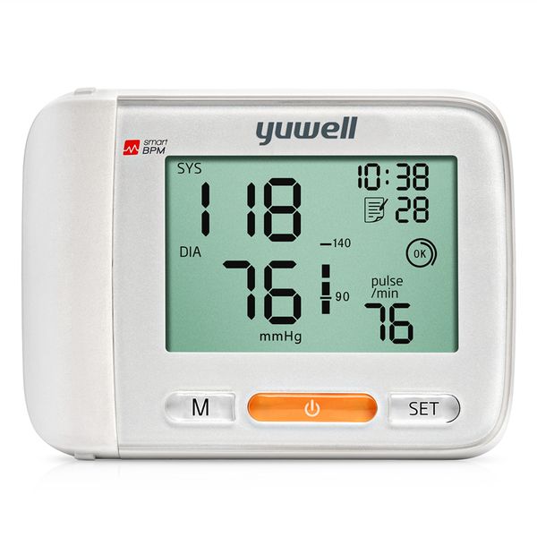 

yuwell ye8600a blood pressure monitor watch automatic sphygmomanometer tensiometro digital wrist blood pressure meter tonometer ce