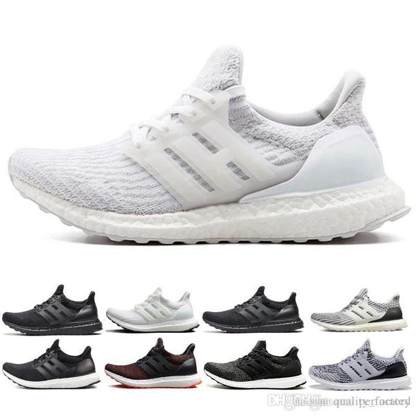 

2018 running ultra 3.0 4.0 triple black white oreo blue red men women hypebeast sneakers sports shoes size 36-45, White;red