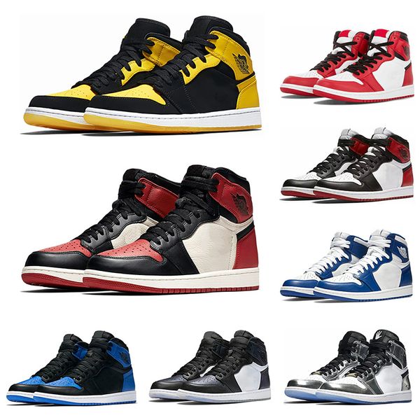 

1s mens basketball shoes pine green court purple chicago og 1 game royal blue backboard sports sneakers 7-11