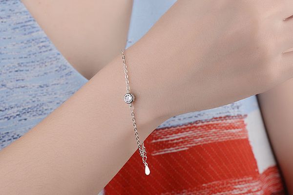 

heart ornament bracelet female creative japan korean version diamond small fresh accessories jewelry wholesale