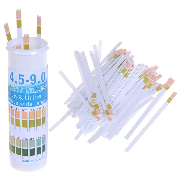 

150 strips boxed ph test strips range 1-14 indicator paper tester range 4.5-9.0 ph test for saliva and urine