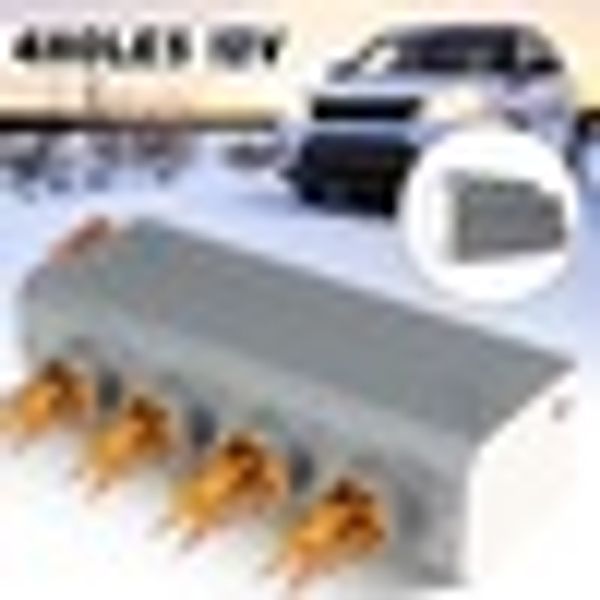 

12v car 4 hole air heater dc automatic hole portable heater warmer low noise vehicle window glass defroster demisterfor