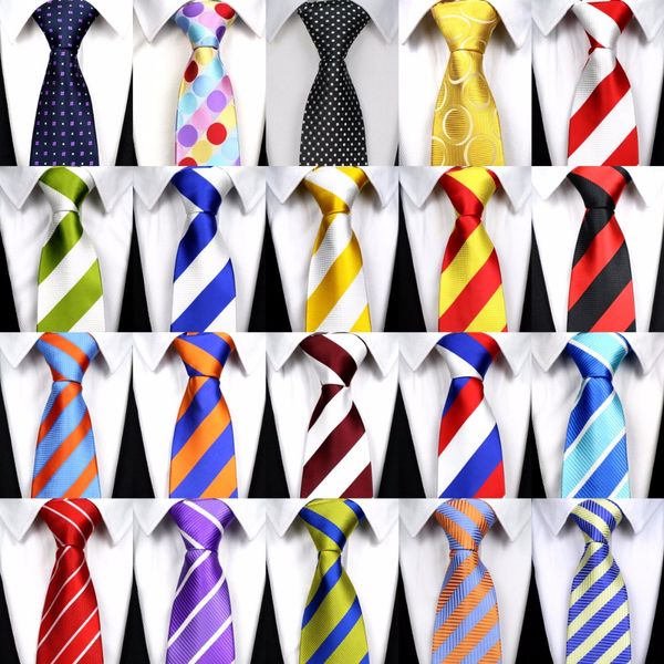 

xt53-73 silk neck tie various stripes corbatas 8cm gravata classic ties dots formal social event pink for party wedding dress, Blue;purple