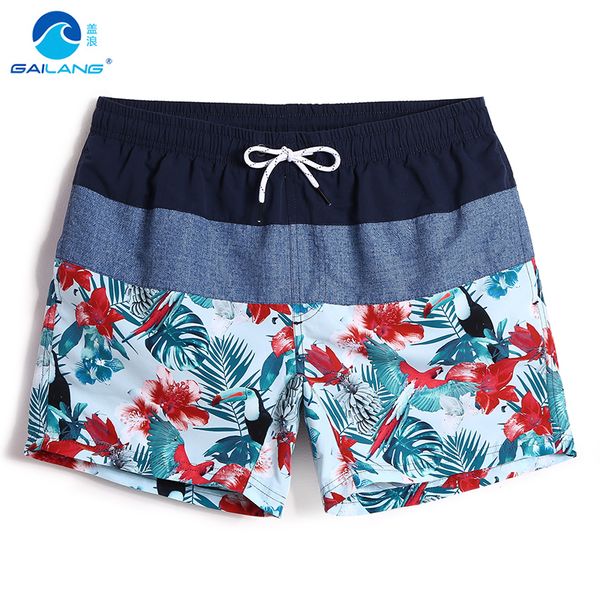 

men's summer flower beach shorts surfing quick dry surfboard liner bathing suit swimwear board shorts plavky mesh