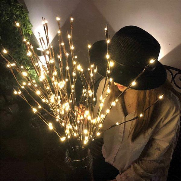 

led holiday lights christmas branch lights friends party night lights outdoor waterproof suitable for courtyard garden