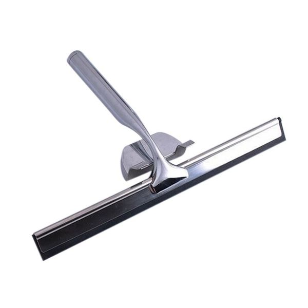 

hho-glass window squeegee cleaner shower bathroom mirror wiper with suction hook water vapor removal squeegees
