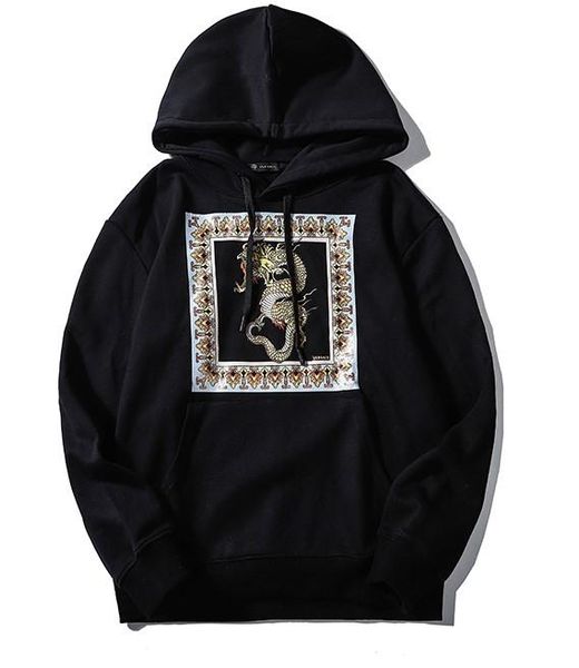 

new mens womens sweatshirt hoodies stripe fashion long sleeve pullover casual blouse running wholesale b101532q, Black