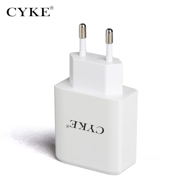 

Cyke u b charger 3 port 5v 3a travel wall power adapter eu fa t charger charging for xiaomi am ung htc huawei martphone