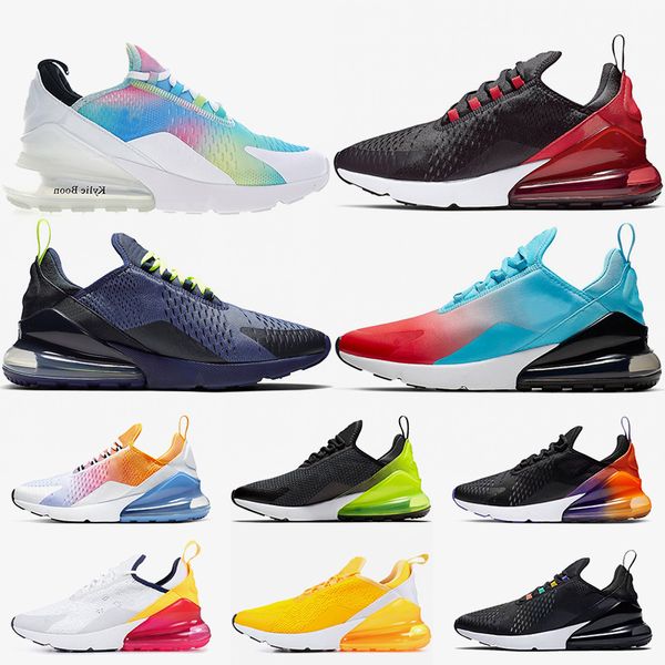 

run air cushions running shoes for men women kylie boon black multi-color firecracker washed coral bred volt blue sports sneakers, White;red