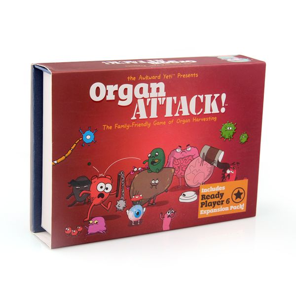 

wholesale organ cards game attack organattack board card game christmas toys