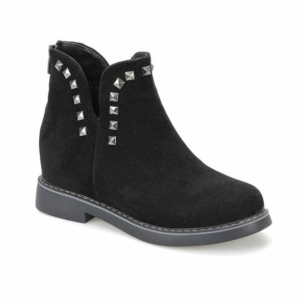 

flo derin85z замшевые черные женские сапоги butigo, Black