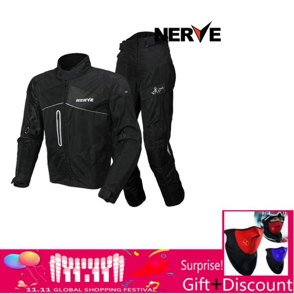 

nerve motocross riding equipment gear moto jacket summer mesh men's oxford cloth street bike racing motorcycle jacket, protect