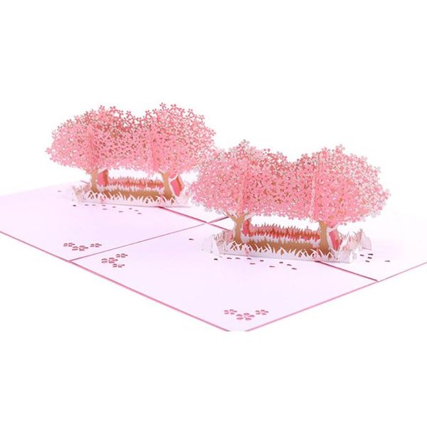 

vintage 3d up cards creative gift 3d colorful cards paper for tanabata festival birthday anniversary souvenirs
