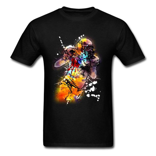 

tshirt men t-shirts custom tee shirt american foot ball black clothes thanksgiving day family custom gift 100% cotton, White;black