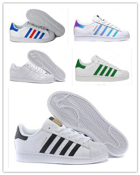 

2019 superstar original white hologram iridescent junior gold superstars sneakers originals super star women men sport casual shoes 36-45, Black