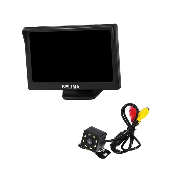 

lcd rear view monitor led night vision waterproof reversing camera