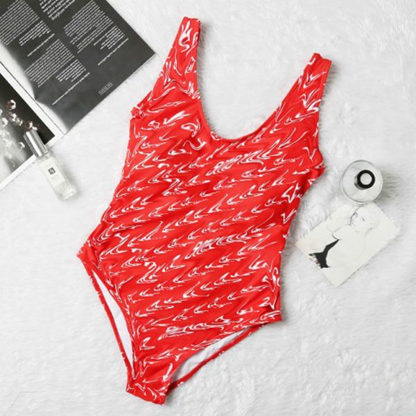 

women designer bikinis luxury 2020 new swimwear womens summer 2020 luxury bikinis brand letter printed swimwear bikinis 6 styles, White;black