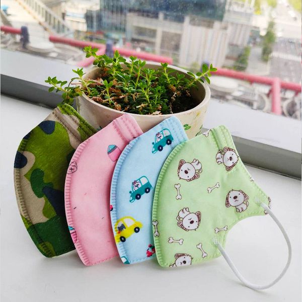 

in stock kids cartoon masks children cotton breathable face masks anti dust protective pm2.5 mask factory dropshipping m1802