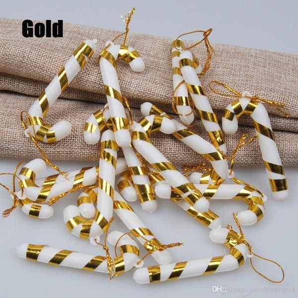 

12pcs diy craft charming festival decoration christmas candy cane hanging ornaments xmas tree decor #257