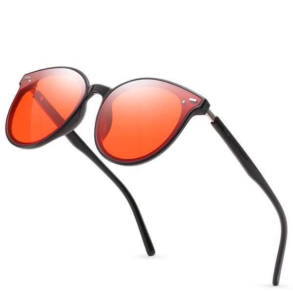 

high-end ladies round frame sunglasses fashion brand designer ladies sunglasses retro sports ladies gold frame sunglasses new, White;black