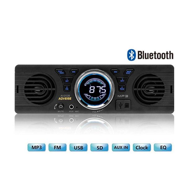 

1 din car radio universal 12v fm mp3 bluetooth autoradio hands-call auto with loud speaker in-dash car stereo