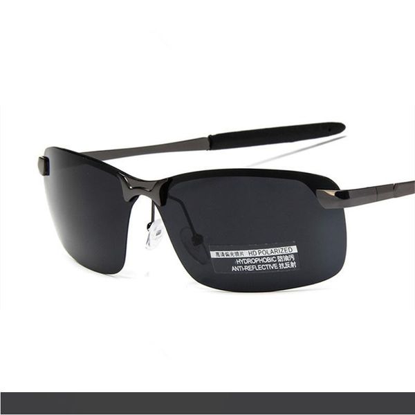 

2018 мужчины женщины hd поляризованные солнцезащитные очки алюминий магний анти уф очки для вождения дизайнерский дизайн спорт украсить солн, White;black