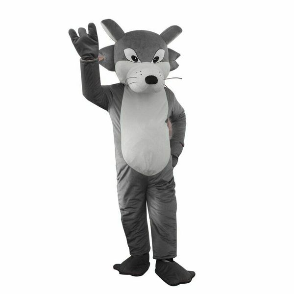 

Wolf Mascot Costume Cosplay Party Game Dress Outfit Advertising Halloween Adult