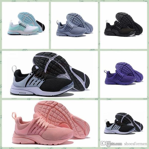 

npstl1 new 2017 prestoss 5 running shoes men women prestos ultra br qs yellow pink oreo outdoor fashion jogging sneakers size us 5.5-11