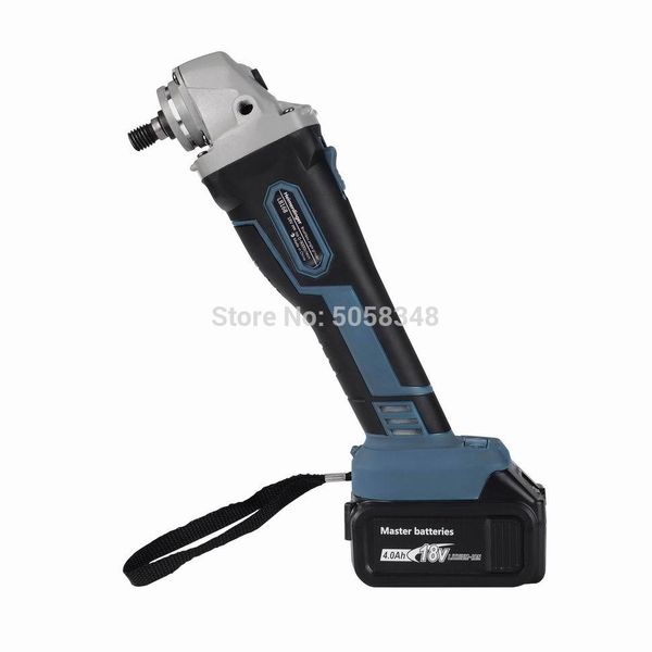 

brushless cordless angle grinder impact with two 18v 4000mah lithium batteries