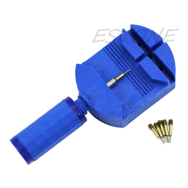 

professional watch band bracelet link remover adjust repair tool +5 spare pins