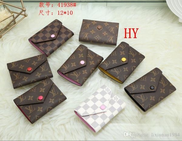 

classic letter print wallet leather men & women design handbag ing, Red;black
