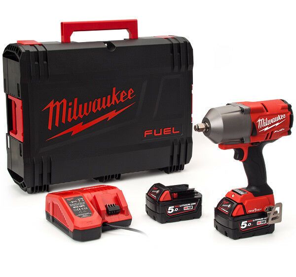

Milwaukee M18ONEFHIWF12-502X 1/2 1898Nm ТОПЛИВО Один ключ с фрикционным кольцом Ударный гайковерт