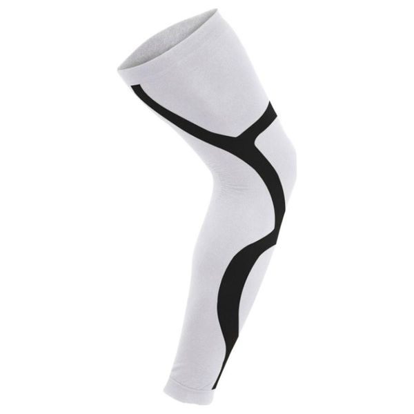 

1piece men women bike bicycle cycling legwarmers sport safety running legging basketball soccer tights sportswear, Black