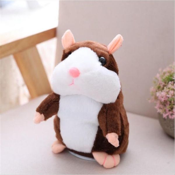 

cute talking hamster plush toys electronic speak pets talk sound record repeat plush toy funny educational toy for kids