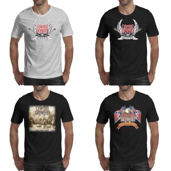 

fashion mens printing one more for the fans lynyrd guitar skynyrd t shirt black design make a shirts cartoon sweet home alabama logo, White;black