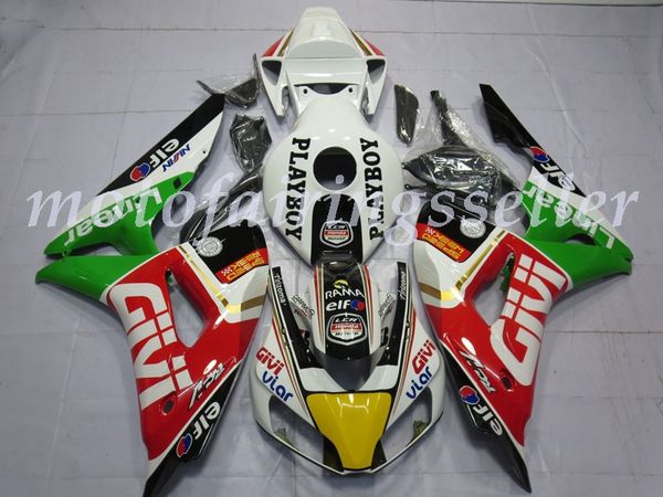

oem quality new abs full fairings kits fit for honda cbr1000rr (2006-2007) cbr1000rr 06 07 bodywork set red yellow white black and green